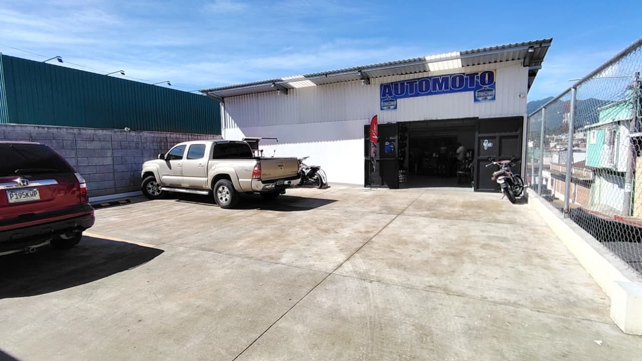 Fachada de la bodega AUTOMOTO